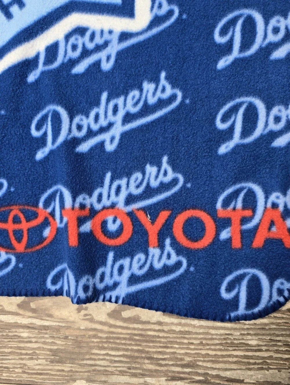 Los Angeles Dodgers LA Dodgers Toyota Blanket Throw 57
